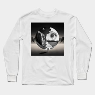 Surreal Collage #16 Long Sleeve T-Shirt